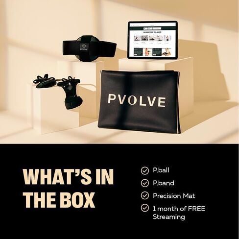 مجموعة Pvolve Signature - معدات اللياقة البدنية المنزلية لتمارين الجسم بالكامل - تقوية وتوحيد اللون in Kuwait