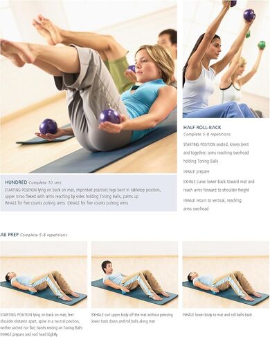 STOTT PILATES Toning Ball, Two-Pack in Saudi Arabia
