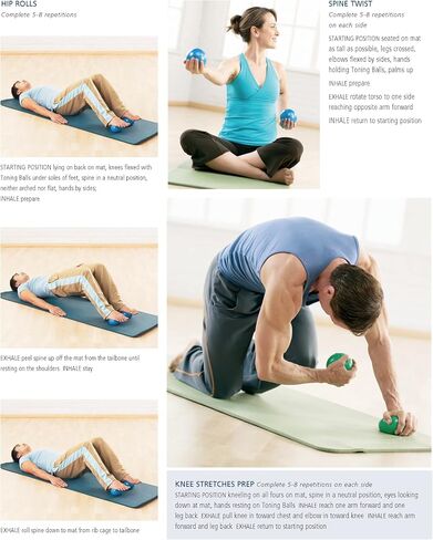 STOTT PILATES Toning Ball, Two-Pack in Saudi Arabia