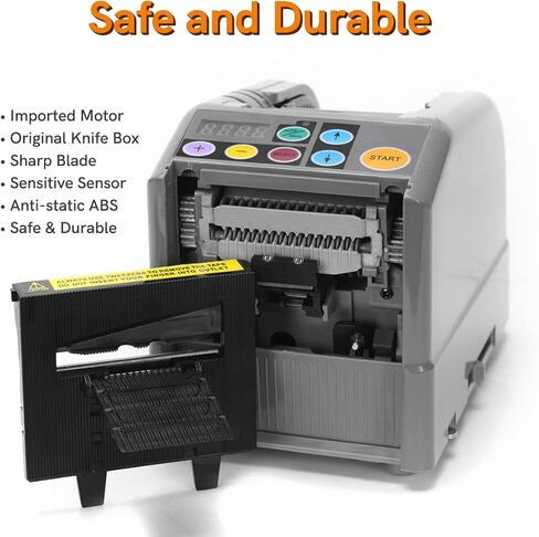 موزع الأشرطة الأوتوماتيكي، قاطع الأشرطة الكهربائية، آلة قطع الأشرطة الأوتوماتيكية المتينة مع الأوضاع اليدوية والتلقائية، الحد الأقصى لطول القطع 39 بوصة/999 مم in Kuwait