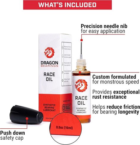 Fireball Dragon Bearing Lube for Skateboards - Longboard Bearing Lubricant - Inline Skate Lube in Saudi Arabia