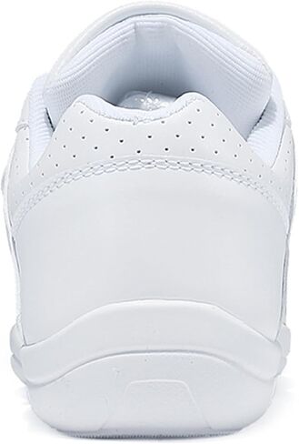 TUOTOM Girls Cheerleading Dance Shoes White Athletic Training Tennis Breathable Youth Competition Cheer Sneakers in Saudi Arabia