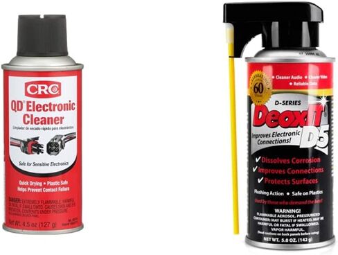 CRC QD Electronic Cleaner 05101 – 4.5 Wt. Oz., Plastic Safe Cleaner, Safe for Sensitive Electronics in Saudi Arabia