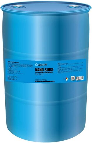 Nanoskin NANO SUDS Foaming Car Wash Shampoo 5 Gallons - Works with Foam Cannon, Foam Gun, Bucket Washes, Car Soap for Pressure Washer | Safe for Cars Trucks, Motorcycles, RVs & More | Fruity Scented, 640 Fl Oz (Pack of 1), Blue in Saudi Arabia