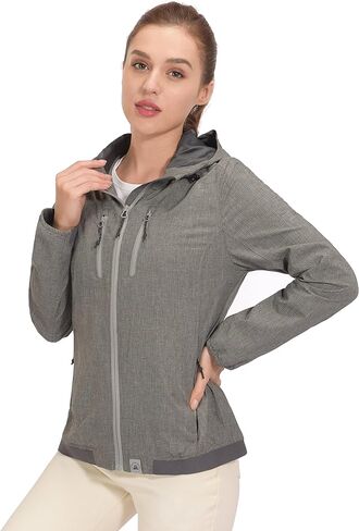 سترة نسائية سريعة الجفاف وجيدة التهوية من Mapamyumco، سترة رياضية خفيفة الوزن قابلة للتمدد مع غطاء للرأس لممارسة رياضة الجولف والمشي لمسافات طويلة in Kuwait