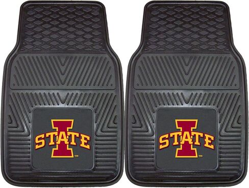 FANMATS NCAA Iowa State University Cyclones Vinyl Utility Mat، أسود، 14 بوصة × 17 بوصة in Saudi Arabia