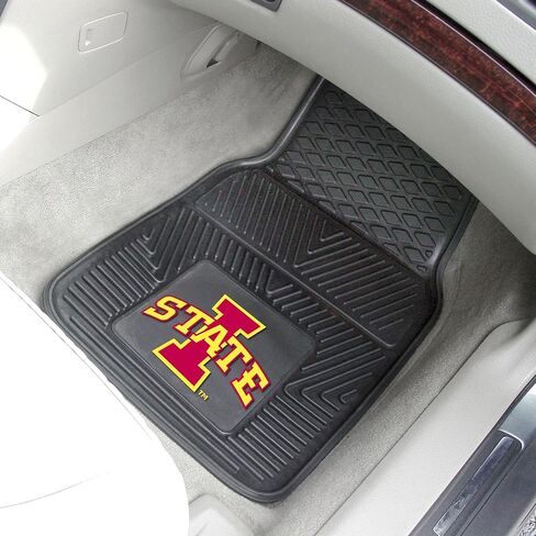FANMATS NCAA Iowa State University Cyclones Vinyl Utility Mat، أسود، 14 بوصة × 17 بوصة in Saudi Arabia