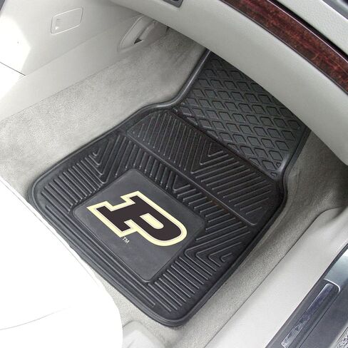 FANMATS 11784 Purdue Boilermakers Heavy Duty Vinyl Cargo Mat 31"x31", All Weather Trunk Mat, Trunk Protection in Saudi Arabia