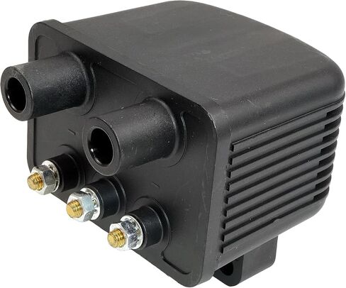 Single Fire Programmable Ignition Coil Kit Compatible with Harley Big Twin Models 1970-99 (Except Twin Cam) 1971-2003 Sportster (Except "S" models) Replacement for 53-660 in Saudi Arabia