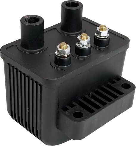Single Fire Programmable Ignition Coil Kit Compatible with Harley Big Twin Models 1970-99 (Except Twin Cam) 1971-2003 Sportster (Except "S" models) Replacement for 53-660 in Saudi Arabia
