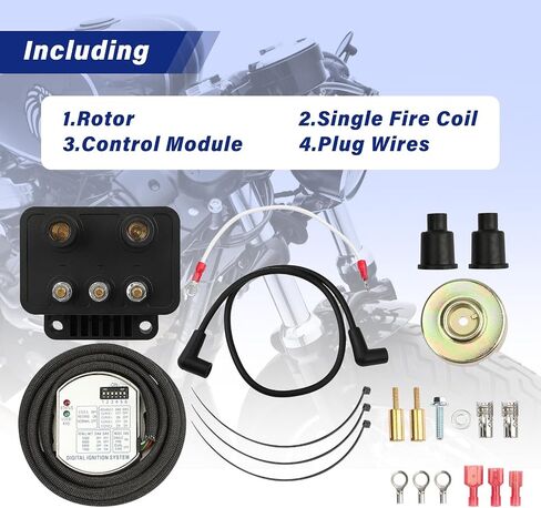 53-660 Single Ignition Programmable Kit Fit for Big Twin Models 1970-1999 (Except Twin Cam) | Fit for Sportster 1986-2003 (Except "S" models) in Saudi Arabia