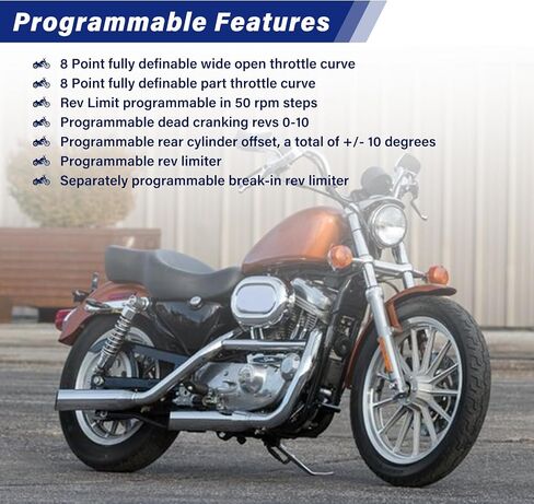 53-660 Single Ignition Programmable Kit Fit for Big Twin Models 1970-1999 (Except Twin Cam) | Fit for Sportster 1986-2003 (Except "S" models) in Saudi Arabia