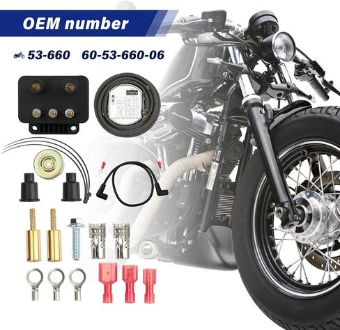 53-660 Single Ignition Programmable Kit Fit for Big Twin Models 1970-1999 (Except Twin Cam) | Fit for Sportster 1986-2003 (Except "S" models) in Saudi Arabia