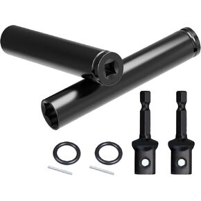 Spike Lug Nuts Socket, Durable Socket with 19mm Hex, Universal Spiked Lug Nuts Socket Replacement Tool Compatible with M14x1.5,M14x2.0, 9/16-18,1/2-20,M12x1.5,M12x1.25 Spiked Lug Nut (1PCS) (1)
