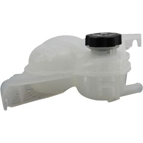 TRQ Radiator Coolant Reservoir Expansion Tank Overflow Bottle Compatible with 2015-2022 Chevrolet Colorado GMC Canyon GM3014186