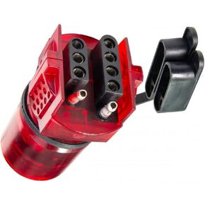 Hopkins Towing Solutions 47382 Multi-Tow Nite-Glow 7-Blade to 5-Flat and 4-Flat Adapter