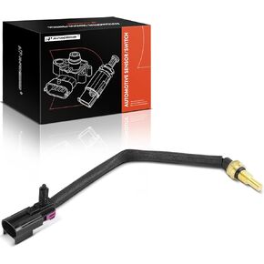 A-Premium Coolant Temperature Sensor Compatible with Buick Rainier Chevrolet Colorado Trailblazer GMC Canyon Envoy Hummer H3 Isuzu Ascender i-280 Saab 9-7x