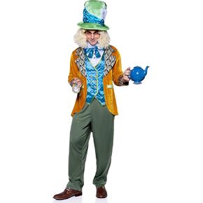 Leg Avenue Men's 4 Pc Classic Mad Hatter Costume