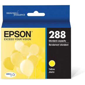 EPSON 288 DURABrite Ultra Ink Standard Capacity Yellow Cartridge (T288420-S) Works with Expression XP-330, XP-430, XP-434, XP-340, XP-440, XP-446