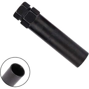 IRONTEK 6 Point Spline Drive Tuner Socket Key Tool for Six-Spline Drive Tuner Lug Nut Key Replacement 17.6mm Inner Diameter Compatible with 19mm (3/4") & 21mm (13/16") Hex Socket Wheel Lock Lug Nuts