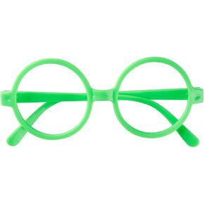 Kids Mirabel Glasses Green Cosplay Glasses Round Frames for Girls (Glasses, Glasses)