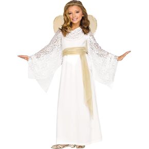 Fun World Little Girl's Small/Angelic Miss Children's Costume, Multicolor, Small
