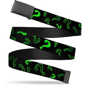 Buckle Down Men's Web Belt Riddler 1.25"