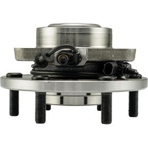 PHILTOP 515155 4WD Front Wheel Hub Assembly Fit for Nissan Titan 2012-2015, Nissan Armada 2012-2015, 6 Lugs Wheel Hub Bearings W/ABS