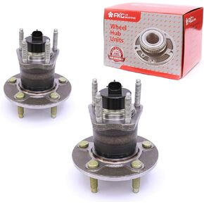 FKG 512285 Rear Wheel Bearing Hub Assembly fit for 04-12 Chevy Malibu, 04-05 Chevy Classic, 09-10 Chevy Colbalt, 08-09 Chevy HHR (SS MODELS ONLY), 05-10 Pontiac G6, 07-09 Saturn Aura, set of 2