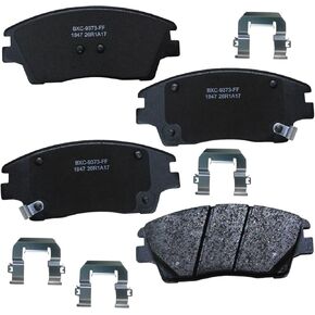 Bendix Premium SBC1847 Ceramic Front Brake Pads for Hyundai Elantra 2018-2017, Elantra 2020, Tucson 2021-2016, Kia Sportage 2020-2017, Sportage 2024