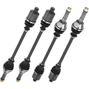 Front Rear Left Right ATV CV Axles shaft Assembly Set for Polaris Range 570 Full Size 2015-2016, 900 Crew/XP 2014-2018, Ranger XP 1000/Crew XP 1000 2017-2018, RZR S 570 EPS 2017 - Full Set