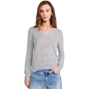 Madewell Women's Lightweight Alpaca V Neck Pullover