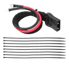 2-Pin كابل البطارية تسخير المحراث الجانب يناسب محاريث الثلج الغربية فيشر يستبدل 21294 8245 in Kuwait