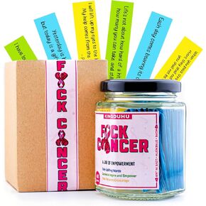 Cancer care gifts for women, Cancer comfort gifts, Jar of Empowerment with Uplifting Words, Cancer patients must have, Breast cancer awareness accessories