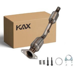 محول حفاز KAX مناسب لسيارة Honda Accord 2.4L 2013-2017، CR-V 2015-2016، قطعة واحدة من الفولاذ المقاوم للصدأ عالي الأداء (متوافق مع EPA)