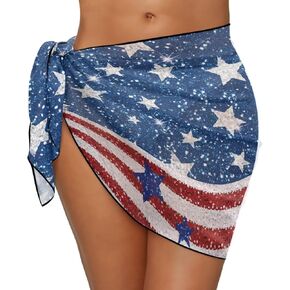 Biyejit Sarong Wraps for Women Chiffon Beach Cover Up Skirt Swimsuit Wrap Pareo Coverups