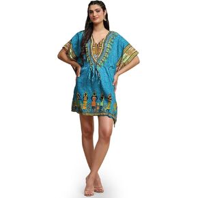 Kaftan New Years Dresses for Women Plus Size Midi Beach Cover up Caftans for Women Free Size