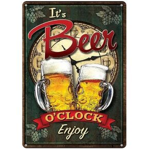 Retro Tin Sign Perfect Home Decor for Toilet, Restaurant, Kitchen, Bar, Sports Bar Pub Cafe Coffee Shop Man Cave Garage Iron Painting-tin50