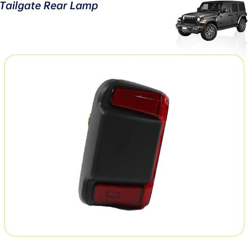 LED Tail Lights Fit for 2018-2023 Jeep Wrangler JL,Rear Lights Assembly With Running Light, Brake Turn Signal Lamp and Reverse Lamp Functions(passenger Right side) in Saudi Arabia