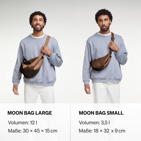 GOT BAG - حقيبة قمر صغيرة مع حزام قابل للتعديل، حقيبة صديقة للبيئة مصنوعة من بلاستيك Ocean Impact المعاد تدويره (لون الغلاف الناعم) in Kuwait