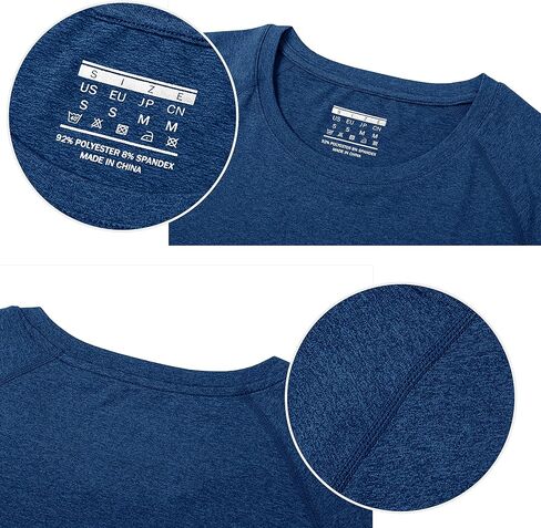 TACVASEN Women T Shirts Long Sleeve Sun Protection Shirts UPF 50+ Workout Shirts Running Shirts Athletic Shirts Violets in Saudi Arabia