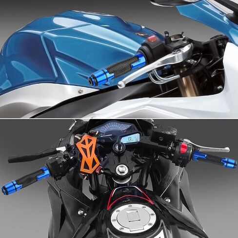 Motorcycle Grips 7/8" 22mm Universal Non Slip Handlebar Grips for Honda CBR 600RR F4 F4I CBR 1000RR 954RR 929RR 900RR in Saudi Arabia