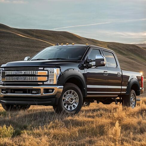 مشاعل حاجز YITAMOTOR متوافقة مع 2017-2022 Ford F250 F350 Superduty، عجلة بيك اب ناعمة ببرشام الجيب 4 قطع in Kuwait