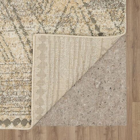 Mohawk Home Nomad Vado Cream Geometric (2' X 6') Runner Rug in Saudi Arabia