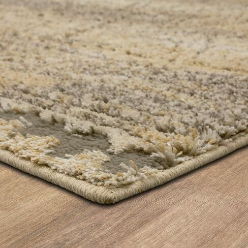 Mohawk Home Nomad Vado Cream Geometric (2' X 6') Runner Rug in Saudi Arabia