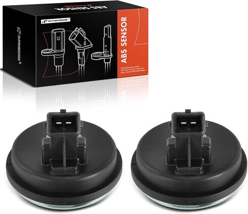 A-Premium ABS Wheel Speed Sensor Compatible with Hyundai, Kia Models - Accent 2019-2021, Rio 2019-2020 - Rear Driver and Passenger Side, 2-PC Set, Replace# 58980F9000 in Saudi Arabia