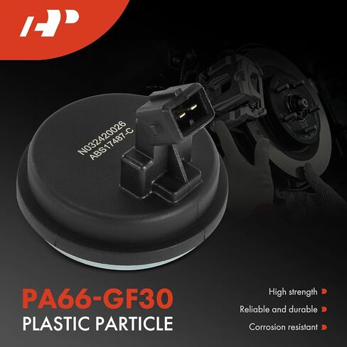 A-Premium ABS Wheel Speed Sensor Compatible with Hyundai, Kia Models - Accent 2019-2021, Rio 2019-2020 - Rear Driver and Passenger Side, 2-PC Set, Replace# 58980F9000 in Saudi Arabia