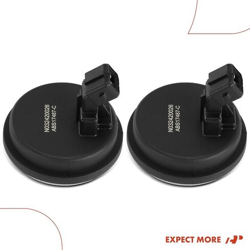 A-Premium ABS Wheel Speed Sensor Compatible with Hyundai, Kia Models - Accent 2019-2021, Rio 2019-2020 - Rear Driver and Passenger Side, 2-PC Set, Replace# 58980F9000 in Saudi Arabia