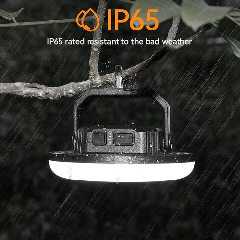 VAVOFO 42W 4000LM LED Camping Lantern Rechargeable, 10,000mAh Power Bank, 3 Lighting Modes, IP65 Waterproof Flashlight , Portable Tent Light with Magnetic Base for Emergencies & Holiday Fun! in Saudi Arabia