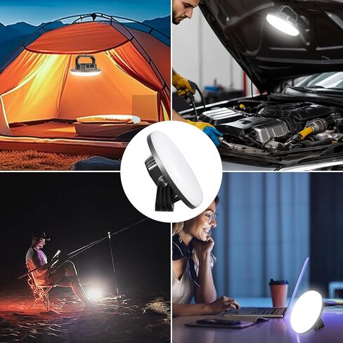 VAVOFO 42W 4000LM LED Camping Lantern Rechargeable, 10,000mAh Power Bank, 3 Lighting Modes, IP65 Waterproof Flashlight , Portable Tent Light with Magnetic Base for Emergencies & Holiday Fun! in Saudi Arabia